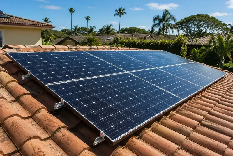 Installation de panneaux solaires à Montory